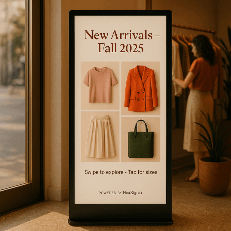 Boutique Portrait — Fashion retail entry display_U